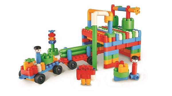 Конструктор PolyM Рай для динозаврів 200 деталей (760009) - Pampik - 13