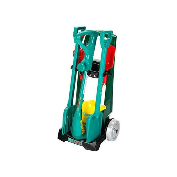 Дитячий набір садівника Klein Bosch Mini з візком (2751) - Pampik - 4