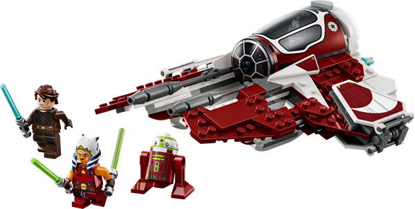 Конструктор LEGO Star Wars Джедайський перехоплювач Асоки 290 деталей (75401) - Pampik - 4