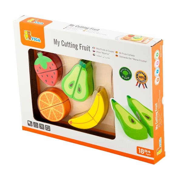 Игрушечные продукты Viga Toys Деревянные фрукты (50978) - Pampik - 2