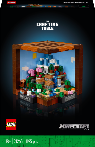 Конструктор LEGO Minecraft Верстак 1195 деталей (21265) - Pampik - 2