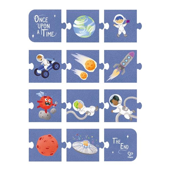 Пазл Hape Космос, 48 елементів (E1646) - Pampik - 2