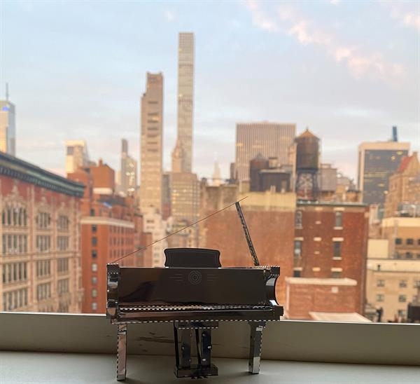 Колекційна модель-конструктор Metal Time Рояль, зі звуком (MT011) - Pampik - 8