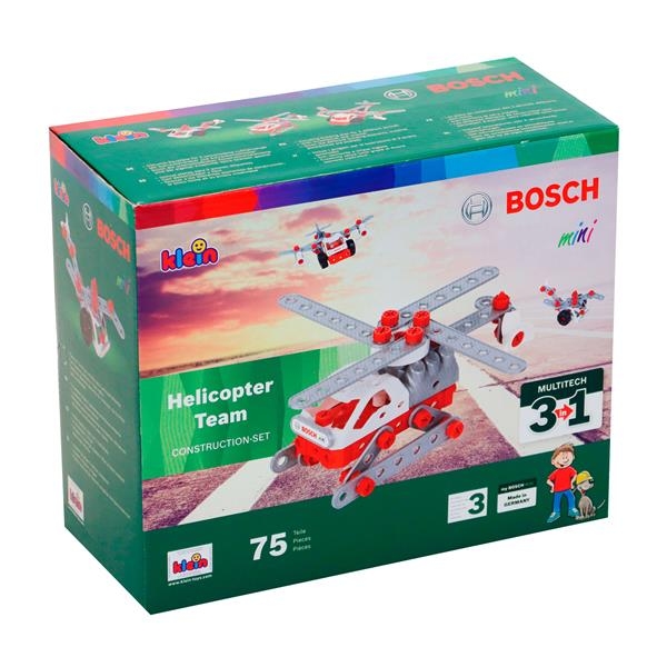 Конструктор Klein Bosch Mini Команда гелікоптерів 3 в 1 (8791) - Pampik
