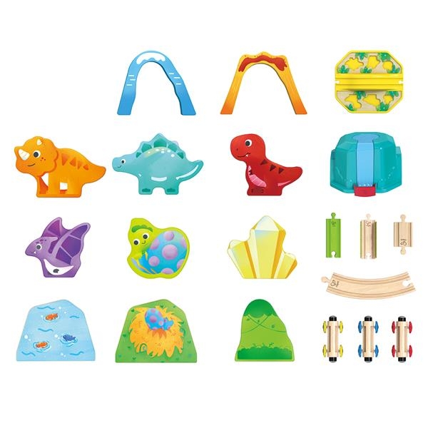 Іграшкова залізниця Hape Динозаври (E3828) - Pampik - 3