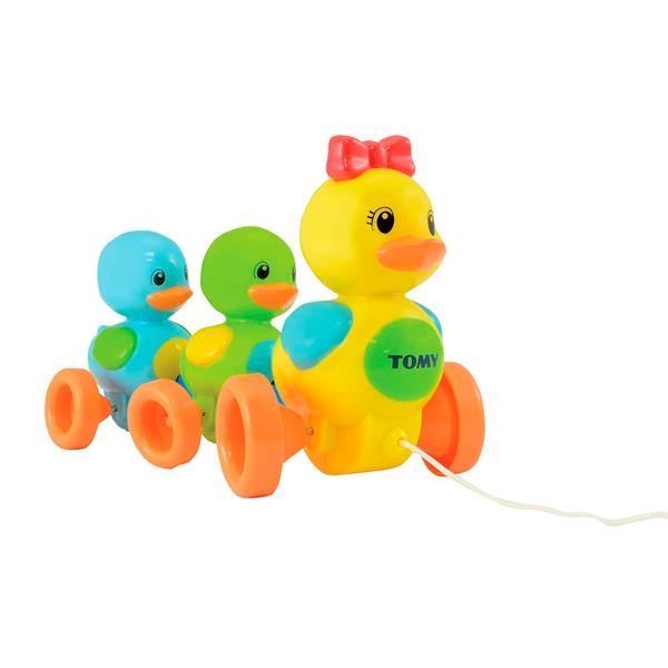 Іграшка-каталка Toomies Качечки зі звуком (E4613) - Pampik