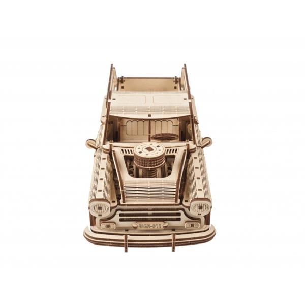 Деревянный механический 3D конструктор Ugears Пикап Лесоруб (70171) - Pampik - 4
