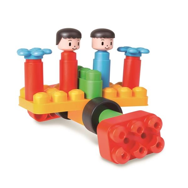 Конструктор PolyM Ігровий майданчик, 110 деталей (760011) - Pampik - 7