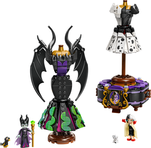 Конструктор LEGO Disney Villains Сукні Малефісенти та Лютелли де Віль, 524 деталі (43262) - Pampik - 4