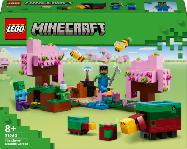 Конструктор LEGO Minecraft Квітучий вишневий сад 304 деталі (21260) - Pampik - 2