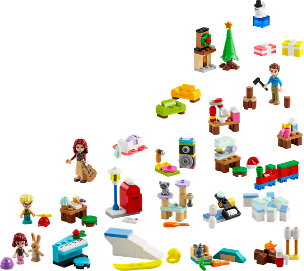Новорічний адвент-календар 2024 LEGO Friends 272 деталей (42637) - Pampik - 10
