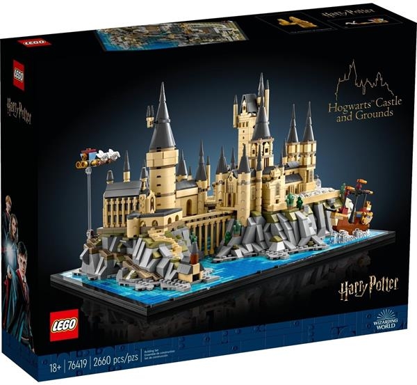 Конструктор LEGO Harry Potter Замок і територія Гоґвортсу 2660 деталей (76419) - Pampik - 11