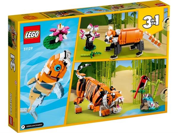 Конструктор LEGO Creator Величний тигр 755 деталей (31129) - Pampik - 8