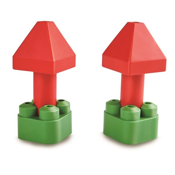 Конструктор PolyM Ігровий майданчик, 110 деталей (760011) - Pampik - 12