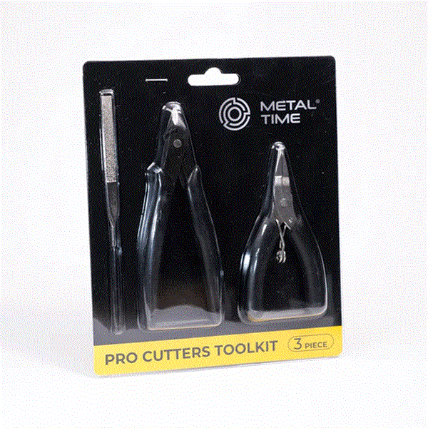 Набор инструментов для сборки моделей Metal Time Pro Cutters Toolkit кусачки, плоскогубцы и надфиль (CTRS-3) - Pampik - 4