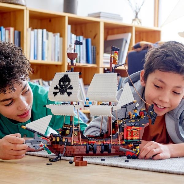 Конструктор LEGO Creator Піратський корабель 1262 деталі (31109) - Pampik - 3
