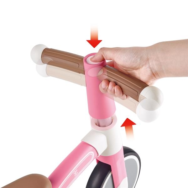 Біговел Hape Перша поїздка триколісний 7" рожевий (E0105) - Pampik - 3