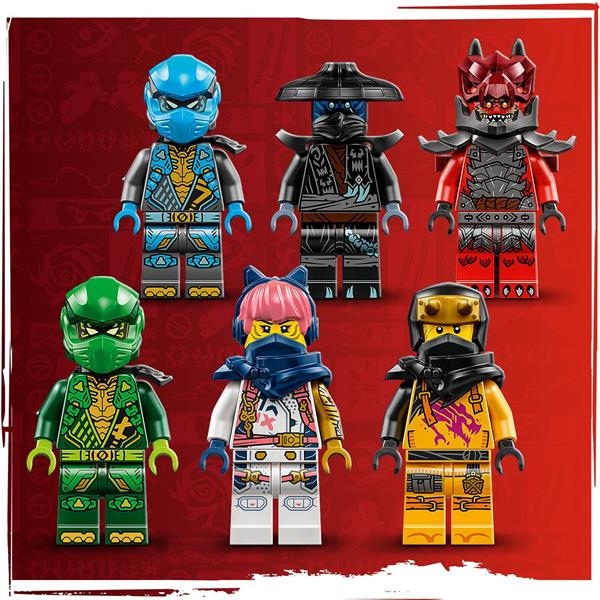 Конструктор LEGO NINJAGO Громовержець Дракон Хаосу 668 деталей (71832) - Pampik - 7