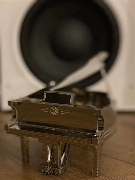 Колекційна модель-конструктор Metal Time Рояль, зі звуком (MT011) - Pampik - 10