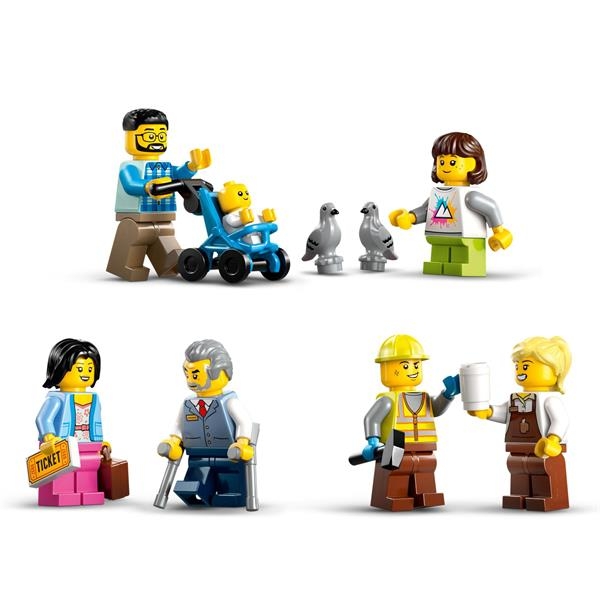Конструктор LEGO City Центральний залізничний вокзал, 752 деталі (60469) - Pampik - 7