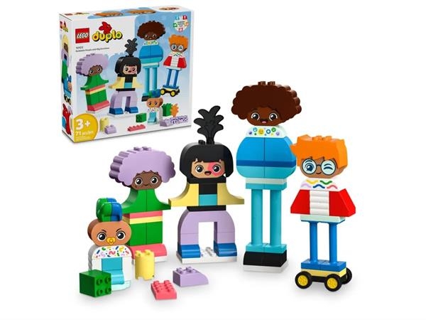 Конструктор LEGO DUPLO Town Конструктор людей із сильними емоціями 71 деталь (10423) - Pampik - 6