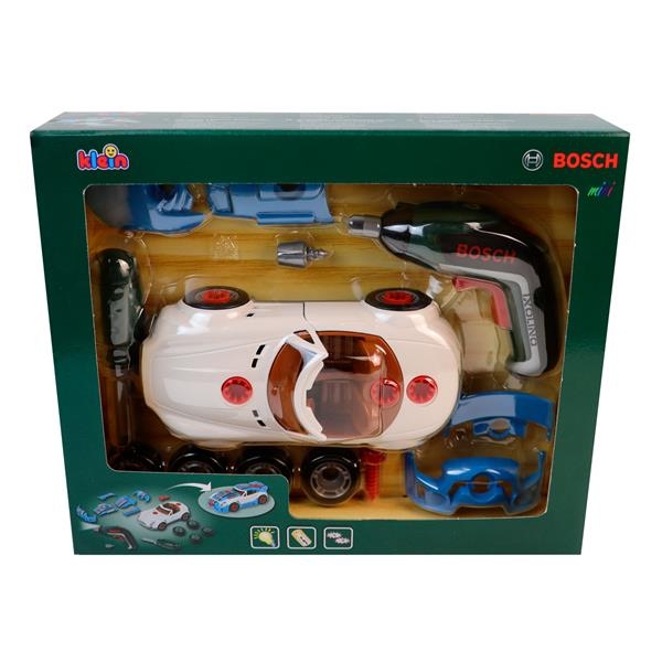 Ігровий набір Klein Bosch Mini Тюнінг автомобіля з шурупокрутом Ixolino II (8630) - Pampik