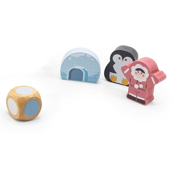 Деревянная игра-балансир PolarB Арктика (44234) - Pampik - 3