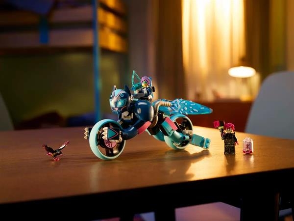 Конструктор LEGO DREAMZzz Котячий мотоцикл Зоуі 226 деталей (71479) - Pampik - 10