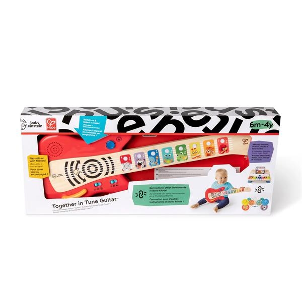 Музична іграшка Baby Einstein Magic Touch Гітара червоний Together in Tune (800901) - Pampik - 6