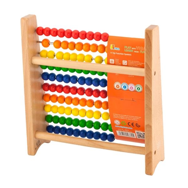 Дерев'яна рахівниця Viga Toys (58370) - Pampik - 3