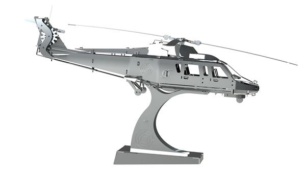 Колекційна модель-конструктор Metal Time Lifting Spirit Вертоліт механічний (MT027) - Pampik - 4