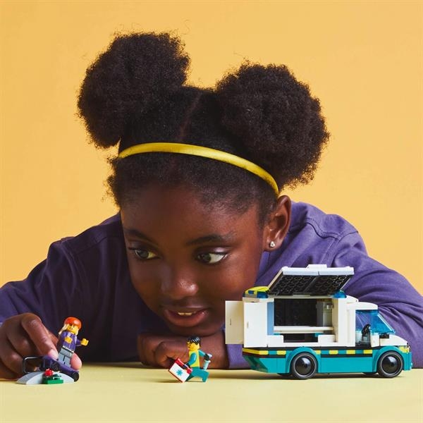 Конструктор LEGO City Швидка допомога 184 деталі (60451) - Pampik - 8