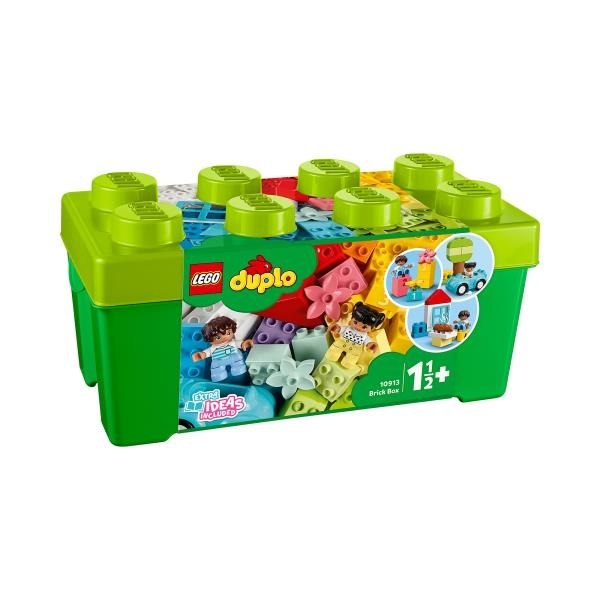 Конструктор LEGO DUPLO Classic Коробка з кубиками 65 деталей (10913) - Pampik