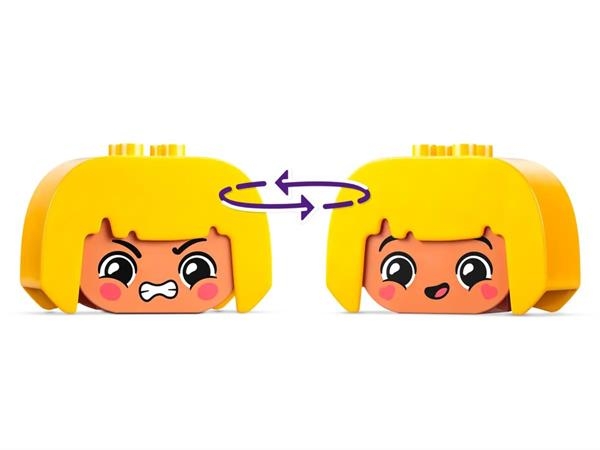 Конструктор LEGO DUPLO My First Сильні почуття та емоції 23 деталі (10415) - Pampik - 5