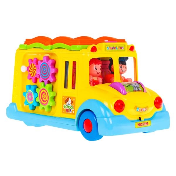 Музична розвивальна іграшка Hola Toys Шкільний автобус (796) - Pampik - 3