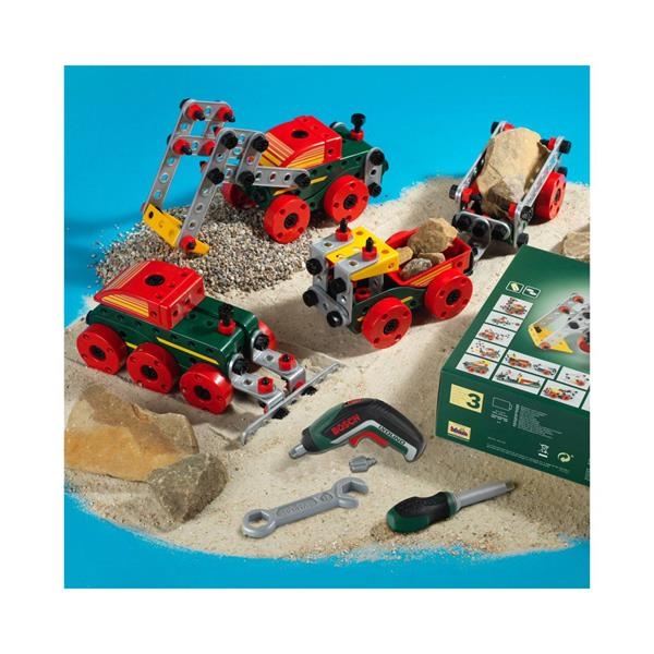 Конструктор Klein Bosch Mini Ixolino II на 110 предметів з шуруповертом (8497) - Pampik