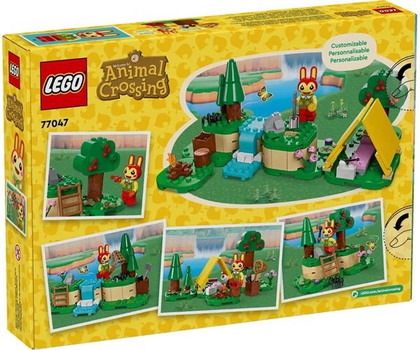 Конструктор LEGO Animal Crossing Активний відпочинок Bunnie 164 деталі (77047) - Pampik - 9