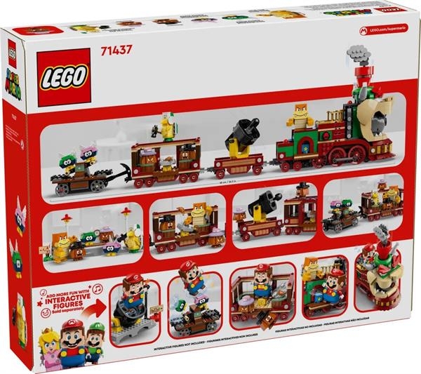 Конструктор LEGO Super Mario Швидкий потяг Боузера (71437) - Pampik - 2