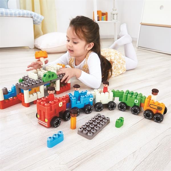 Конструктор PolyM Міська техніка 130 деталей (760024) - Pampik - 3