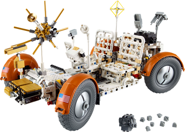 Конструктор LEGO Technic Лунный автомобиль NASA Apollo 1913 деталей (42182) - Pampik - 4