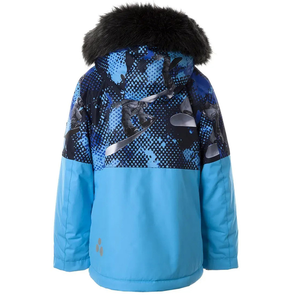 Куртка зимова Huppa Alfa, р.116, синій з блакитним (18620020-32386-116) - Pampik - 2