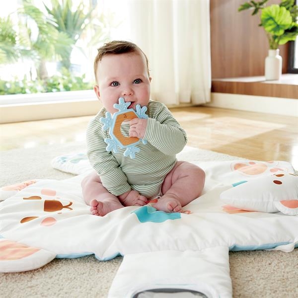 Развивающий коврик Hape Полярный мишка (E0074) - Pampik - 4