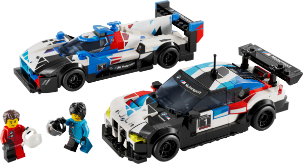 Конструктор LEGO Speed Champions Автомобілі для перегонів BMW M4 GT3 і BMW M Hybrid V8 676 деталей (76922) - Pampik - 4