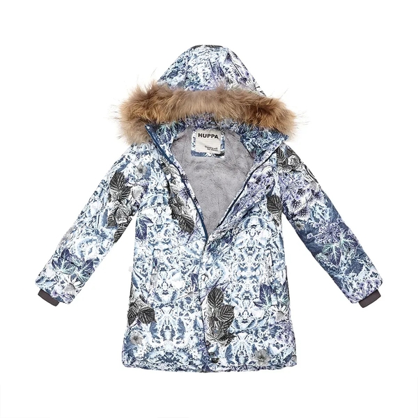 Куртка зимова Huppa Rosa 1, р.116, бірюзово-зелений з принтом (17910130-01766-116) - Pampik - 3