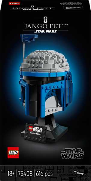 Конструктор LEGO Star Wars Шолом Джанго Фетта 616 деталей (75408) - Pampik
