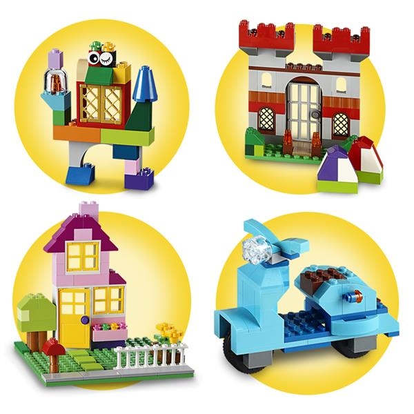 Конструктор LEGO Classic Коробка кубиков для творчества большого размера 790 деталей (10698) - Pampik - 4