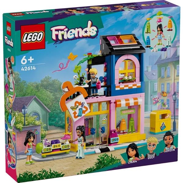 Конструктор LEGO Friends Крамниця вінтажного одягу (42614) - Pampik