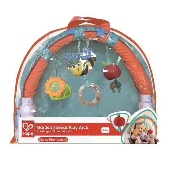 Дуга на коляску і автокрісло Hape Друзі в саду (E0023) - Pampik - 9