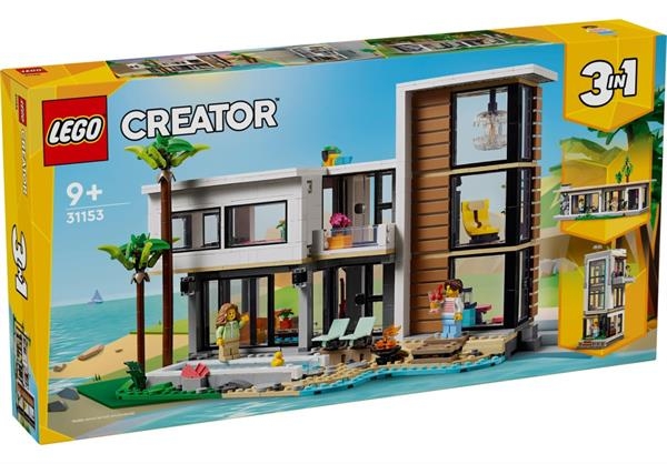 Конструктор LEGO Creator Сучасний будинок (31153) - Pampik