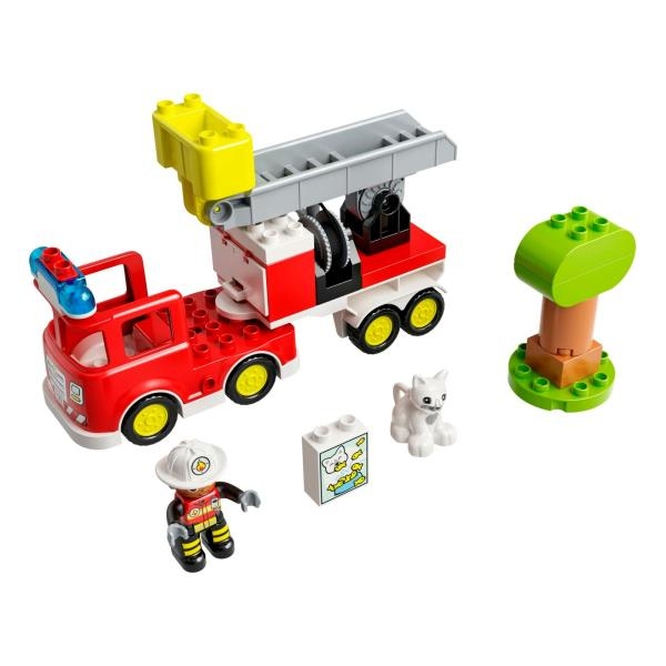 Конструктор LEGO DUPLO Rescue Пожежна машина 21 деталь (10969) - Pampik